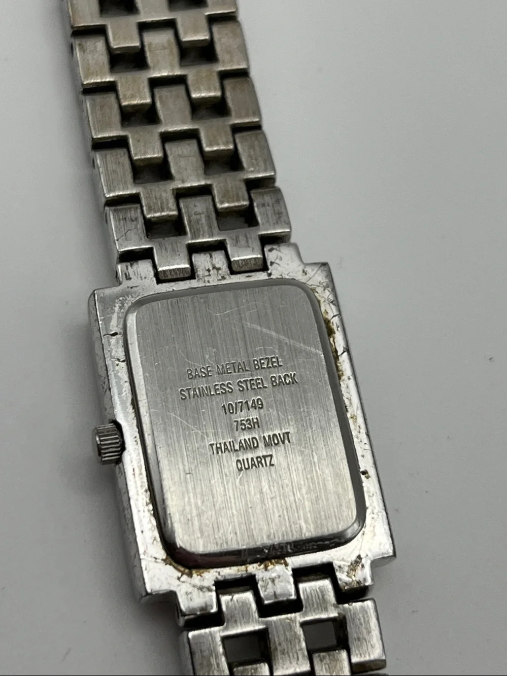 Anne Klein Silver Crystal-Accented Bracelet Watch